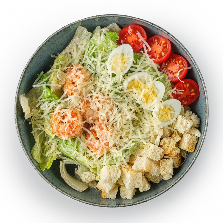 Цезарь с креветками