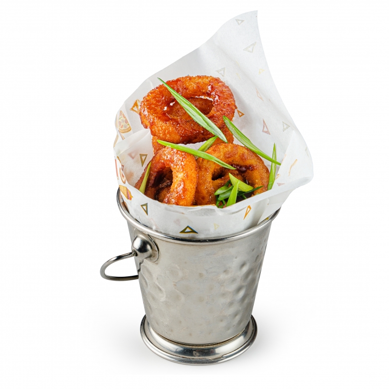 Луковые кольца в Унаги соусе