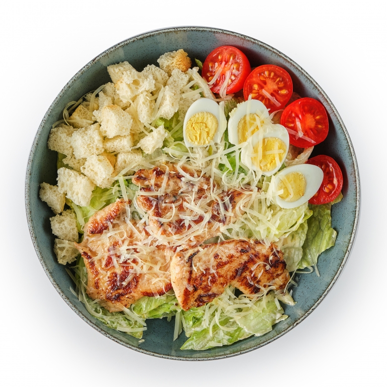 Цезарь с курицей